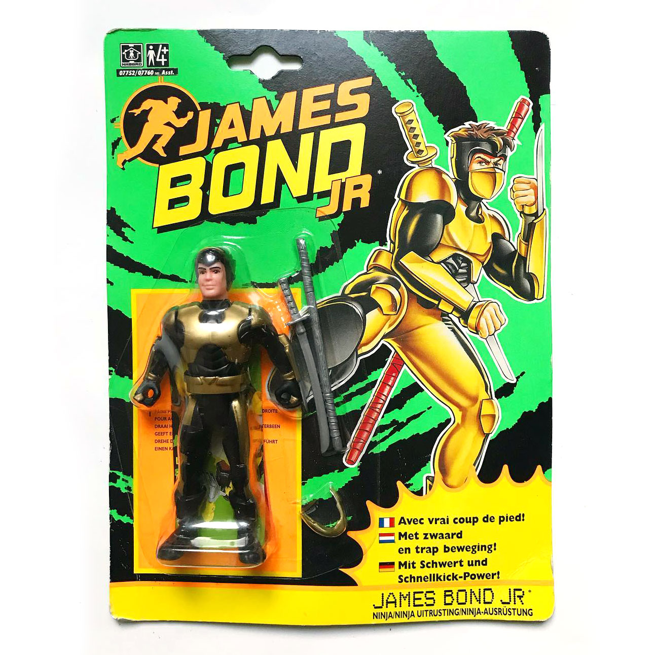 James Bond Jr. Scuba Gear (1991) Hasbro Action Figure NEW 