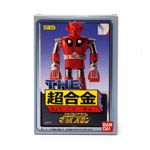 THE CHOGOKIN DieCast Robot BANDAI-GT-02 ROBOCON Mazinga Getter Goldrake Popy 